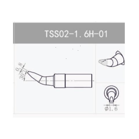 Паяльное жало Quick TSS02-1.6H-01 Превью 1