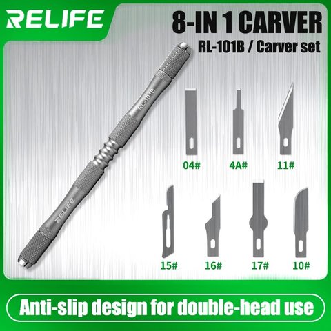 Набір скальпелів RELIFE RL-101B, 7 in 1 Прев'ю 1