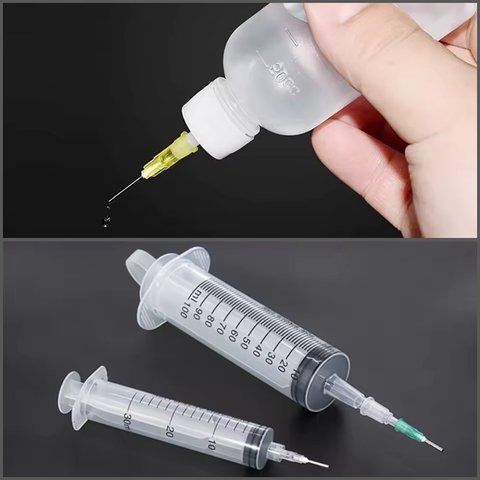 Голка-дозатор 16G, 1,6 мм, пряма, під гвинт, для шприців, 10 шт., 13 mm Прев'ю 2