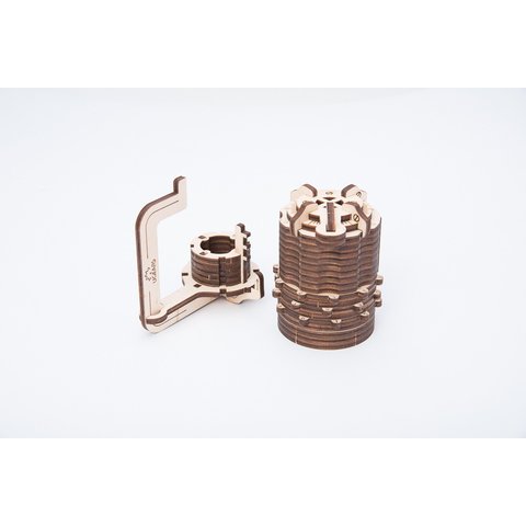 Mechanical 3D Puzzle UGEARS Combination Lock Preview 2