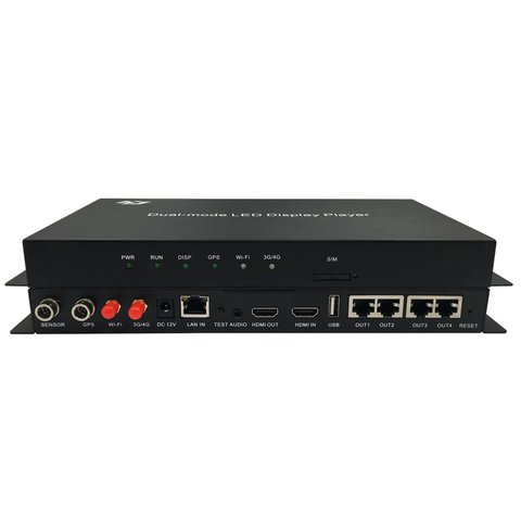 Controlador de módulos de pantallas LED Huidu HD-A6 (2048×1024) Vista previa  1