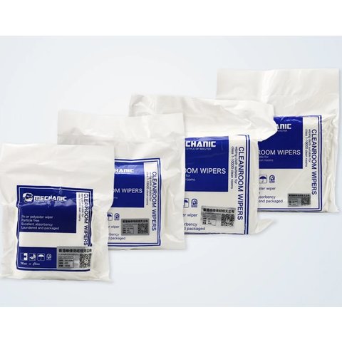 Microfiber Cloth Mechanic HK4090, (for dust and fingerprints removing, 100 pcs., 100*100 mm) Preview 1