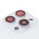 Housing Back Cover compatible with iPhone 15 Pro, (white, with camera lens, Original (PRC)) Preview 1