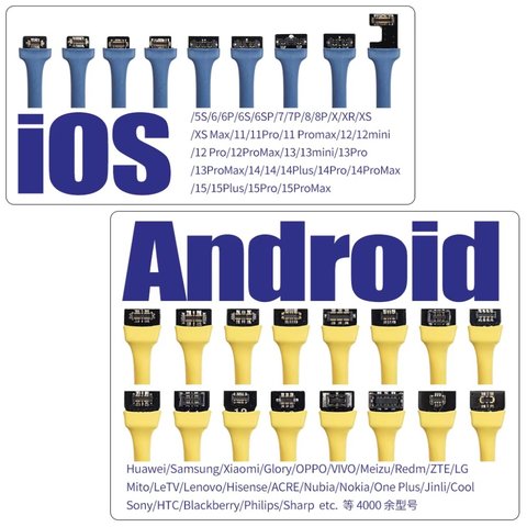 Power Supply Test Cable Mechanic iBoot AD Max+, (ip (6-15 series) + android) Preview 2