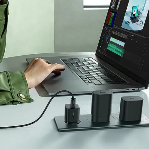Сетевое зарядное устройство Baseus GaN5 mini, 25 Вт, Fast Charge, черный, 1 порт, #P10110909113-00 Превью 1