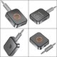 FM Transmitter Borofone BC55, (black, with button, USB type C, TRS 3.5 mm) #6941997772225 Preview 1