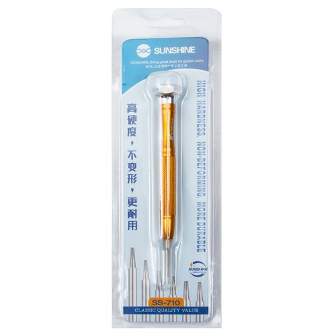 Destorillador de estrella Sunshine SS-710 (#000) 1.2*23mm, Phillips Vista previa  2