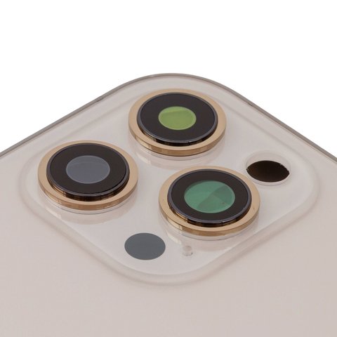 Carcasa puede usarse con iPhone 12 Pro Max, dorado,  con sujetador de tarjeta SIM, con botones laterales, gold Vista previa  1