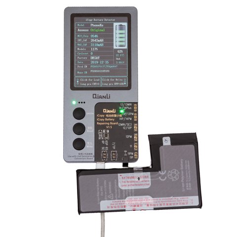 Batería JCID puede usarse con Apple iPhone XS, Li-Polymer, 3.81 V, 3020 mAh, mayor capacidad Vista previa  1