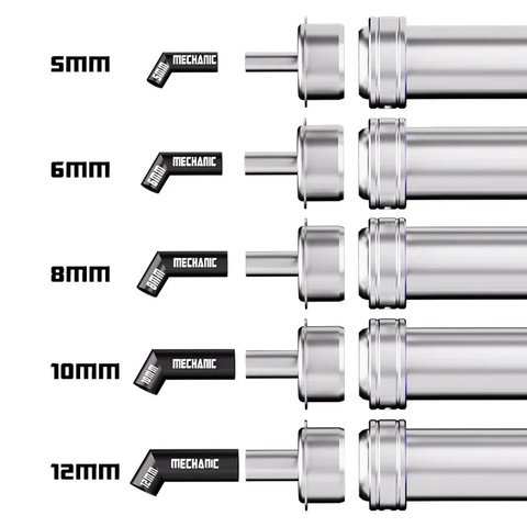 Boquilla para pistolas de aire Mechanic 861, 5mm/6mm/8mm/10mm/12mm Vista previa  3