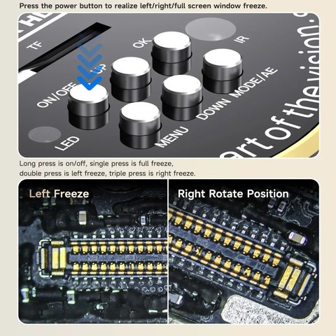 Cámara ocular Mechanic MOS-8K, para microscopio Vista previa  4