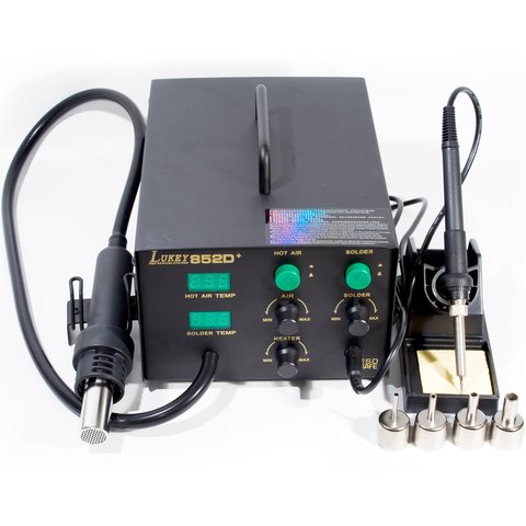 Универсальный ремонтный комплекс Lukey 852D-300-301 (SMD, BGA) Превью 2