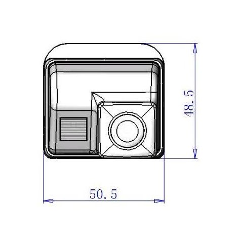 Автомобильная камера заднего вида для Mazda Превью 2