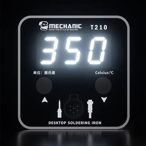 Паяльна станція Mechanic T-210, цифрова, 65 Вт Прев'ю 2