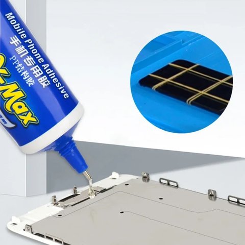 Клей-герметик Mechanic X-MAX, для приклеивания тачскрина, дисплея, 15 мл, прозрачный Превью 2