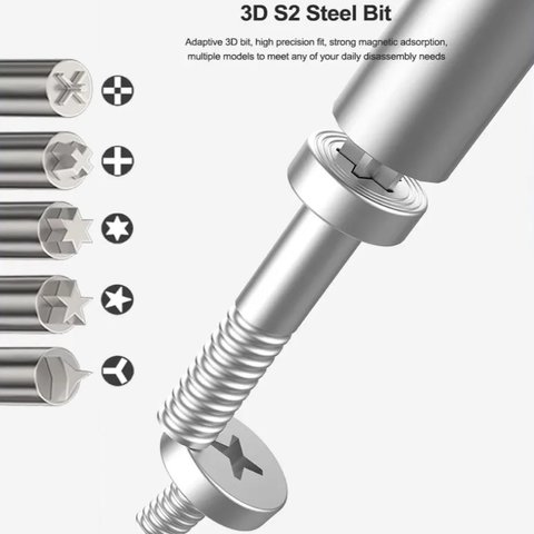 Отвертка крестовая RELIFE RL-726 3D/+1.5, Phillips Превью 5