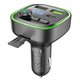 FM-трансмітер Borofone BC48, чорний, з дисплеєм, USB тип-C, USB тип-A, 3 порта, 18 Вт, Quick Charge, USB/ TF card/ bluetooth, #6941991104039 Прев'ю 1