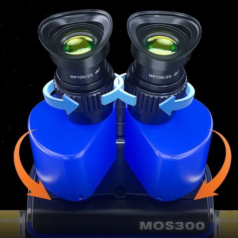 Микроскоп Mechanic MOS300-B11, тринокулярный, 6X-45X Превью 2
