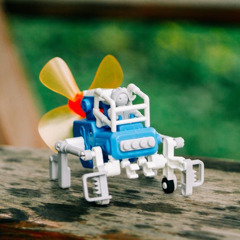 Робот-ветроход 6 в 1, STEM-конструктор СІС 21-636 Превью 6