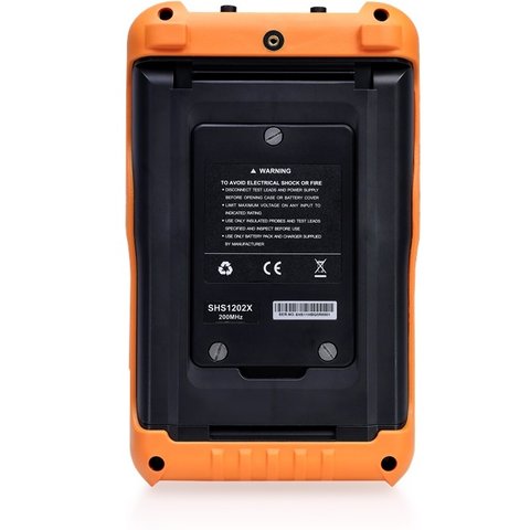 Портативний цифровий осцилограф SIGLENT SHS1202X з ізольованими каналами Прев'ю 3