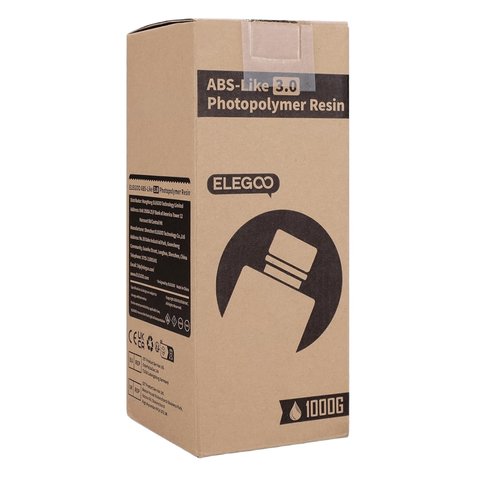 Фотополимерная смола для 3D-принтера ELEGOO ABS-образная 3.0, White, 1 кг Превью 9
