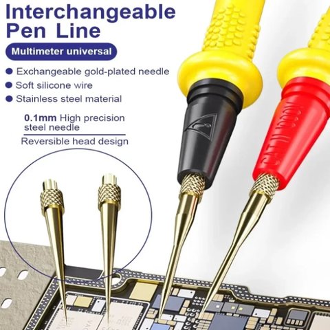 Измерительный щуп для мультиметра Mechanic RP15, острая игла, 1000V, 20A Превью 1